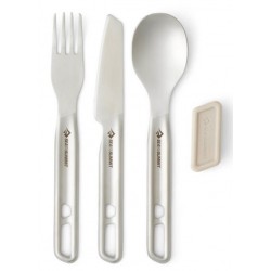 Ēdamrīku komplekts DETOUR Stainless Steel Cutlery Set 1P, 3 pcs