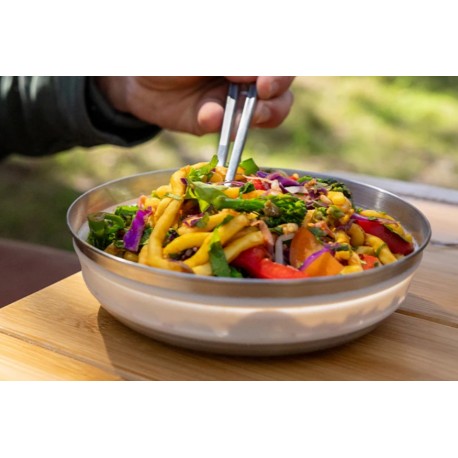 Salokāma Bļoda DETOUR Stainless Steel Collapsible Bowl M