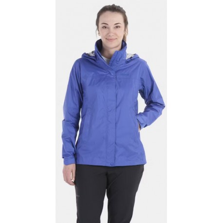 Jaka W PreCip ECO Jacket 02 Trail blue