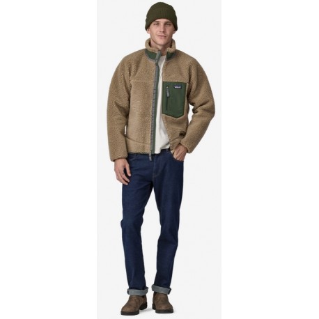 Patagonia M CLASSIC Retro-X Jacket Seabird Grey