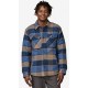 Patagonia M LW INSULATED Fjord Flanel Shirt Smolder Blue