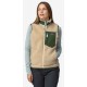 Patagonia W CLASSIC Retro-X Vest Dark Natural Torrey Pine green