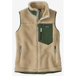 Patagonia Veste W CLASSIC Retro-X Vest Dark natural Torrey Pine green