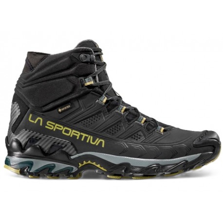 Apavi ULTRA RAPTOR II Mid Leather Wide GTX Black Cedar