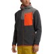 AGON Hoody M Carbon Cherry tomato