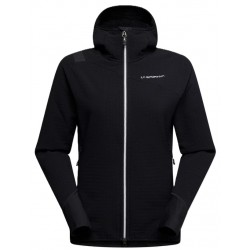 BRISTEN Thermal Hoody W Black White