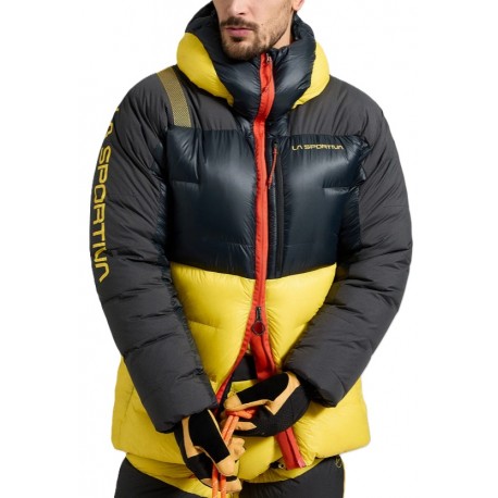 Jaka OLYMPUS Tech Down Parka Black Yellow