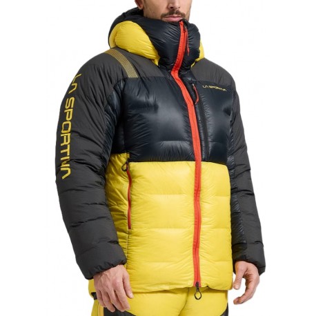 Jaka OLYMPUS Tech Down Parka Black Yellow