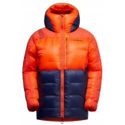 Jaka OLYMPUS Tech Down Parka Cherry tomato Deep sea