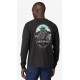 Patagonia CHOUINARD Crest Ringer Responsibili-Tee LS M Black