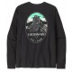 Patagonia CHOUINARD Crest Ringer Responsibili-Tee LS M Black