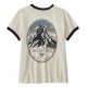 Patagonia CHOUINARD Crest Ringer Responsibili-Tee W Birch White