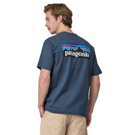 Patagonia krekls P-6 LOGO Responsibili-Tee M Beeswax tan