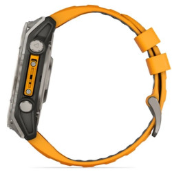 Pulkstenis FENIX 8-51mm, AMOLED Sapph, Ti/Bare/Grpht, SparkOrg/Grp, EMEA