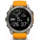 FENIX 8-51mm, AMOLED Sapph, Ti/Bare/Grpht, SparkOrg/Grp, EMEA