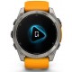 FENIX 8-51mm, AMOLED Sapph, Ti/Bare/Grpht, SparkOrg/Grp, EMEA