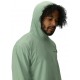 Krekls AREX UPF50 Hoody 01 Agate Green