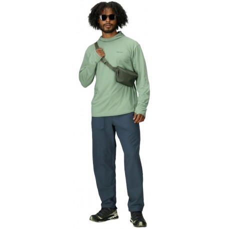 Krekls AREX UPF50 Hoody 01 Agate Green