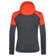 SESSION Tech Hoody W Carbon Cherry tomato