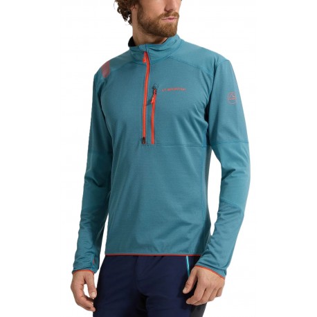 Jaka BOCKMATTI 2.0 LS Tech Shirt M Hurricane