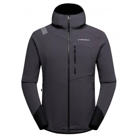 BRISTEN Thermal Hoody M Onyx Chalk
