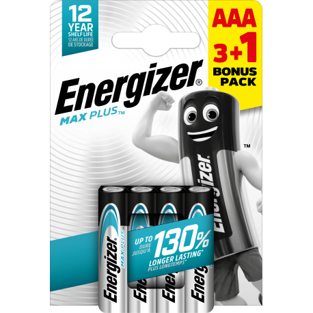ENERGIZER MAX PLUS AAA B3+1
