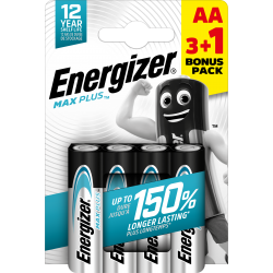 ENERGIZER MAX PLUS AA B3+1