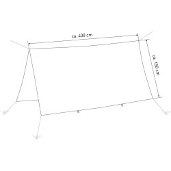 Tarp TRAVELLER XXL