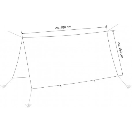 Tents Tarp TRAVELLER XXL