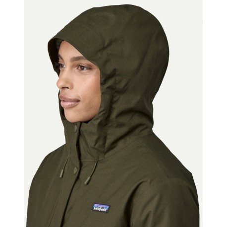 Patagonia jaka PINE BANK 3-in-1 Parka W Marlow Brown