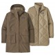 Patagonia jaka PINE BANK 3-in-1 Parka W Marlow Brown
