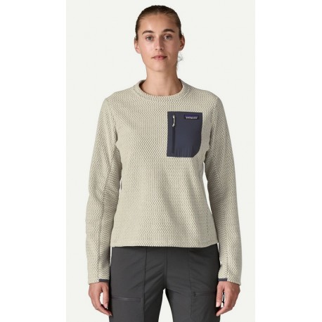Patagonia jaka R1 AIR Crew W Wool White