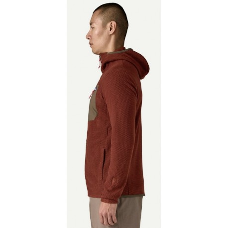 Patagonia R1 AIR Full-Zip Hoody M Dried Vanilla