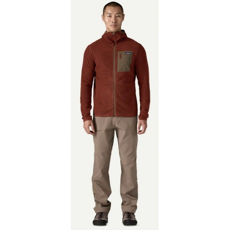 Patagonia R1 AIR Full-Zip Hoody M Dried Vanilla