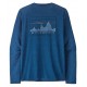 Patagonia krekls L/S Capilene Cool Daily Graphic Shirt M Clement Blue