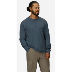 Krekls AREX UPF50 Crew LS Shirt 01 Thunderhead