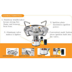 Gāzes deglis SCORPION STOVE