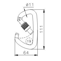 Karabīne D-Shape