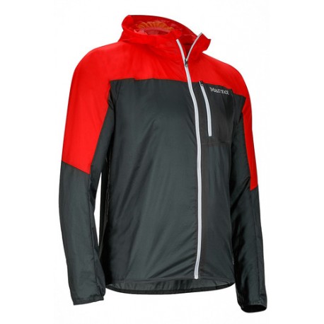 Air Lite Jacket Dark zinc Scarlet red