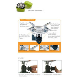Gāzes deglis SCOUT STOVE