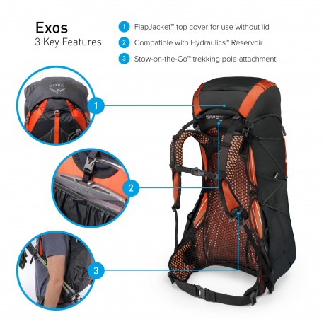 osprey exos 58 2017