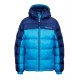 Boys Guides Down Hoody Bahama blue Arctic navy